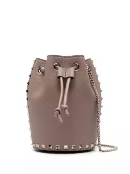 Сумка-ведро Rockstud VALENTINO GARAVANI, нейтральный