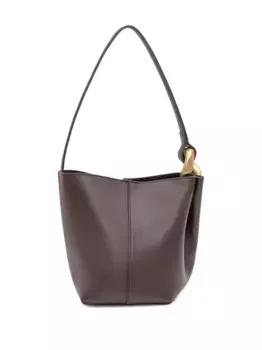 Сумка-ведро с цепочкой JW ANDERSON, коричневый