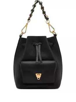 Сумка-ведро с цепочным ремешком Coccinelle, черный
