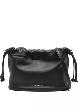 Сумка-ведро с кулиской Strathberry, черный