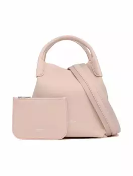 Сумка-ведро с логотипом Loro Piana, розовый