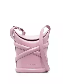 Сумка-ведро The Curve Alexander McQueen, розовый