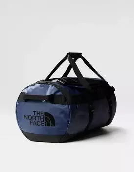 Сумка-ведро The North Face Base Camp Duffel M в цвете Summit Navy/TNF Black