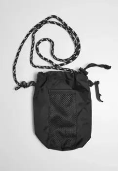 Сумка-ведро URBAN CLASSICS " Urban Classics Unisex Recycled Polyester Bottle Holder Neckpouch" (1 шт.), черный
