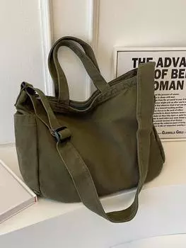 Сумка винтажная для женщин, зеленый