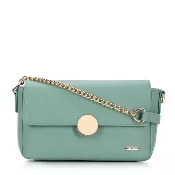 Сумка Wittchen Bag Young Collection (H) 13 x (B) 24 x (T) 3,5 cm, мятный
