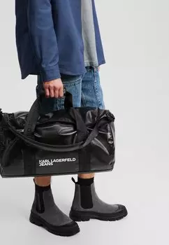 Сумка выходного дня TRAVELER Karl Lagerfeld Jeans, черный