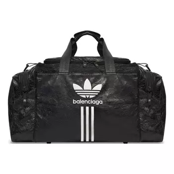 Сумка x adidas gym bag 'black white' Balenciaga, черный