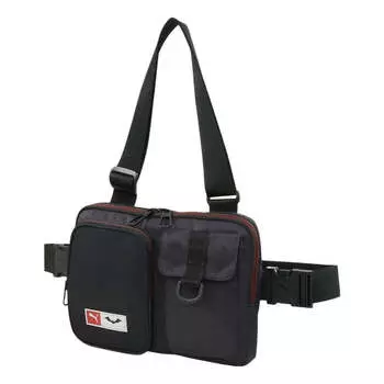 Сумка x batman chest bag 'black' Puma, черный