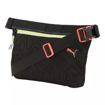 Сумка x central saint martins knit waist bag 'black orange green' Puma, черный