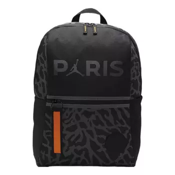 Сумка x psg essential backpack 'black orange' Air Jordan, черный