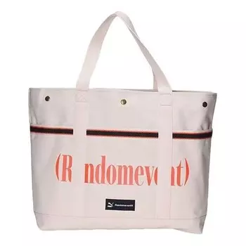 Сумка x randomevent tote bag 'beige orange' Puma, бежевый