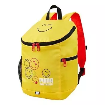 Сумка x smileyworld backpack 'yellow red' Puma, желтый
