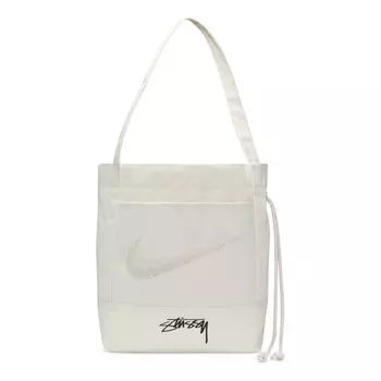 Сумка x stussy tote 'white' Nike, белый
