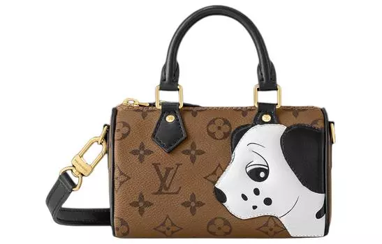 Сумка X Sun Yitian Nano Speedy Monogram Reverse LOUIS VUITTON