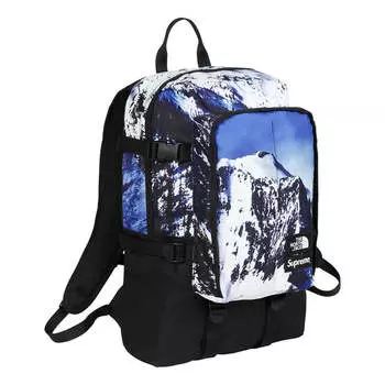 Сумка x the north face mountain expedition backpack 'white black blue' Supreme, белый