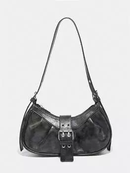 Сумка Y2K с заклепками, черный
