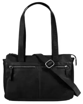 Сумка Zanzibar с ручкой, натуральная кожа Sansibar, черный