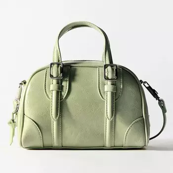 Сумка Zara Buckled, зеленый