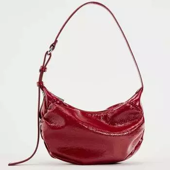 Сумка Zara Gathered, красный