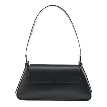 Сумка Zara Minimal Flap, черный