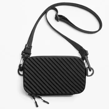 Сумка Zara Rigid Crossbody, черный