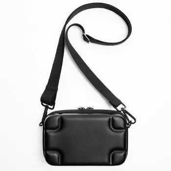 Сумка Zara Rigid Minaudiere Crossbody, черный