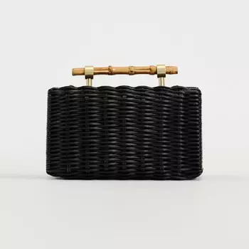 Сумка Zara Woven, черный
