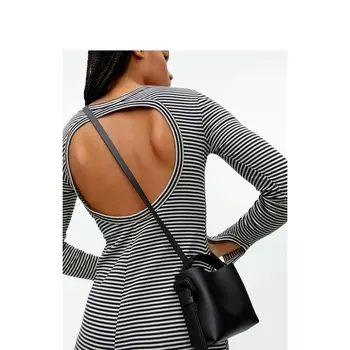 Сумка женская Arket кожаная, черный