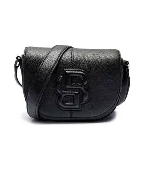 Сумка женская Boss кросс-боди с логотипом, черный