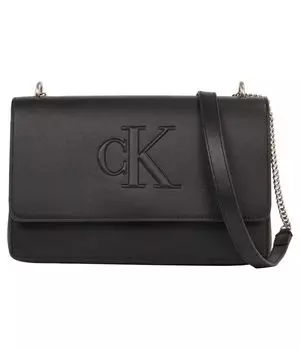 Сумка женская Calvin Klein Jeans с логотипом, черный