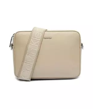 Сумка женская Calvin Klein кросс-боди, бежевый