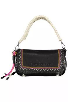 Сумка женская Desigual, черный / розовый / белый