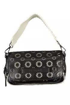 Сумка женская Desigual с реешком, черный / белый