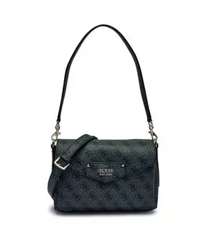 Сумка женская Guess через плечо с логотипом, черный