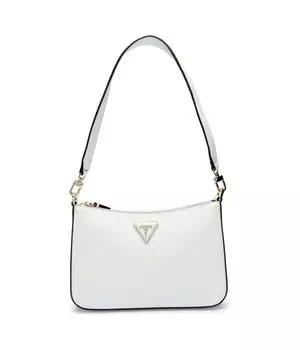 Сумка женская Guess через плечо с логотипом, белый