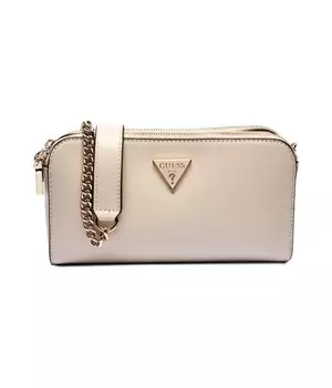 Сумка женская Guess Дарина кросс-боди с цепочкой, бежевый