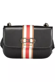 Сумка женская Guess Jeans, черный / красный