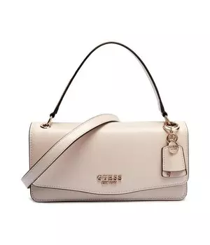 Сумка женская Guess с брелком, бежевый