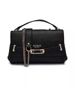 Сумка женская Guess Silvye кросс-боди на цепочке, черный