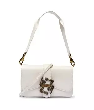 Сумка женская Just Cavalli со змеями, экрю