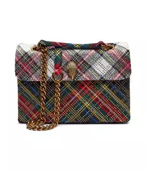 Сумка женская Kurt Geiger кросс-боди в клетку, мультиколор