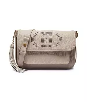 Сумка женская Liu Jo через плечо с перфорацией, бежевый