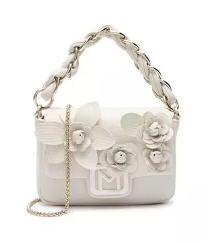 Сумка женская Otter3 Marella с цветочным декором, белый