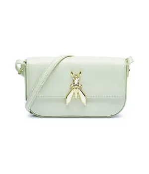 Сумка женская Patrizia Pepe через плечо с логотипом, зеленый