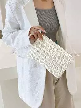 Сумка женская тканевая, бежевый