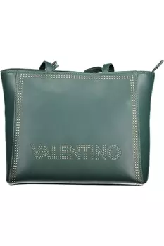 Сумка женская Valentino клепками, зеленый