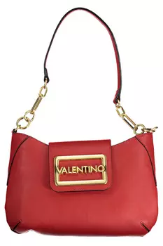 Сумка женская Valentino, красный / золотой / черный