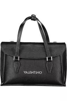 Сумка женская Valentino с узором, черный / серебряный