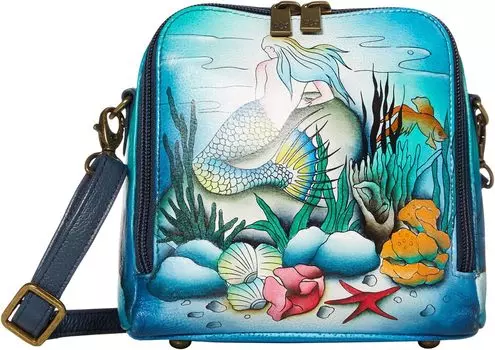 Сумка Zip Around Travel Organizer - 668 Anuschka, цвет Little Mermaid